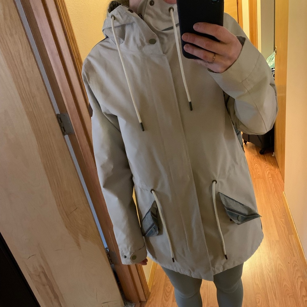 Burton rain coat